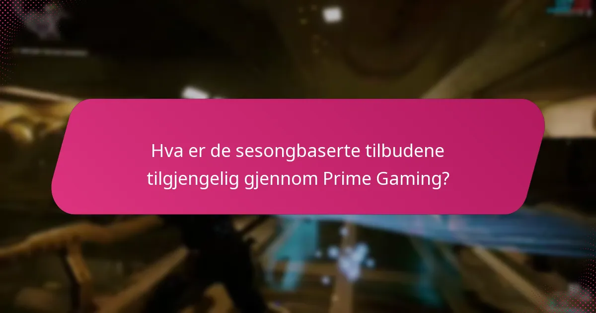 Hvilke spesielle kampanjer tilbyr Prime Gaming?