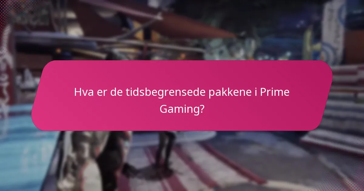 Hvilke eksklusive belønninger kan jeg innløse gjennom Prime Gaming?