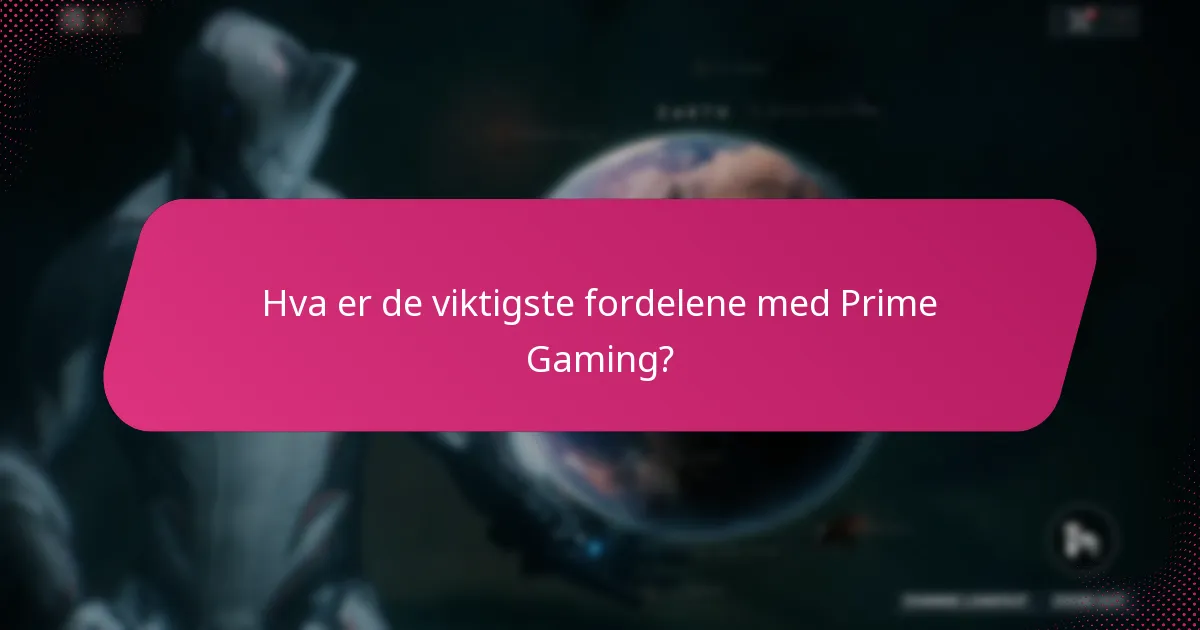 Hvordan administrere Prime Gaming-kontoen min effektivt?