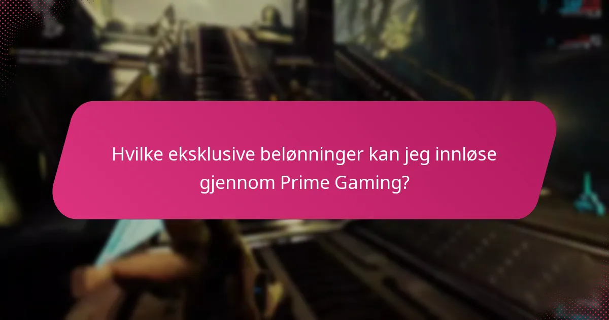 Slik innløser jeg belønninger og pakker fra Prime Gaming?